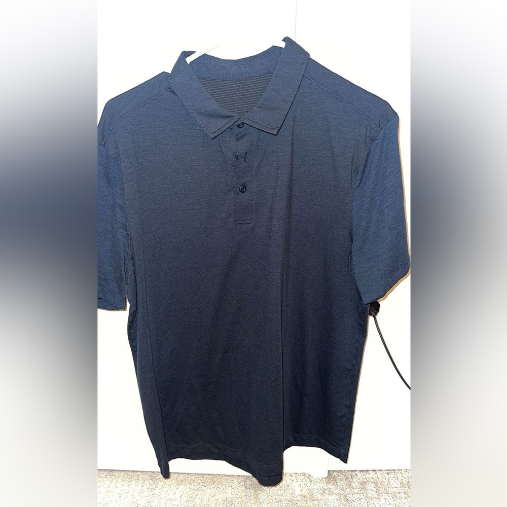 Men's Lululemon Navy Polo Shirt- Medium